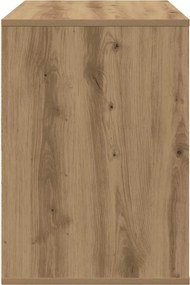 vidaXL Συρταριέρα Γωνιακή Αρτισιανή Δρυς 60x41x58 εκ. Επεξεργ. Ξύλο