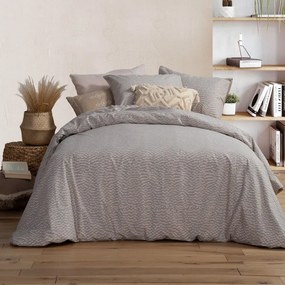 Σεντόνια Candy (Σετ 4τμχ) Grey Nef-Nef Υπέρδιπλο 240x270cm 100% Βαμβάκι