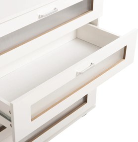 ΣΥΡΤΑΡΙΕΡΑ ΜΕΛΑΜΙΝΗΣ THORGAN HM9880.03 4 ΣΥΡΤΑΡΙΑ-ΛΕΥΚΟ ΧΡΩΜΑ 80Χ40Χ83Υεκ