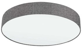 Φωτιστικό Οροφής - Πλαφονιέρα 97613 Grey Pasteri Eglo Metal, Fabric