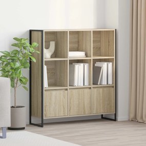 vidaXL Βιβλιοθήκη 99,5 x 30 x 108 εκ. Επεξεργασμένο Ξύλο Σονόμα