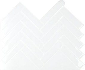 Αυτοκόλλητο Πλακάκι 3D (30.5x25) L-C Malda White 1770156