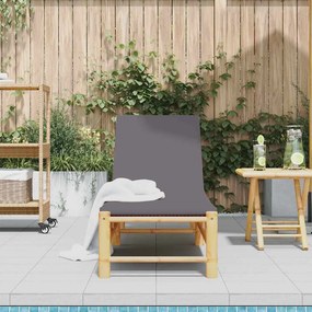 vidaXL Ξαπλώστρα με Μαξιλάρια 55 x 199 x 30 εκ. από Μπαμπού