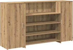 vidaXL Γραφείο υποδοχής 180x50x103,5 εκ. Επεξεργασμένο Ξύλο
