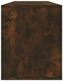 vidaXL Έπιπλο Τηλεόρασης Καπνιστή Δρυς 130x35x50 εκ. από Μοριοσανίδα