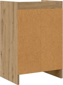 vidaXL Κομοδίνα 2 τεμ. Artisan Δρυς 40 x 30 x 60 cm Επεξεργασμένο Ξύλο