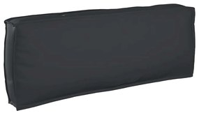 vidaXL Μαξιλάρι Παλέτας για Πλάτη Μαύρο 120x40x12 cm, Ύφασμα Oxford