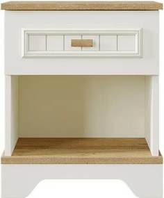 Κομοδίνο Κρεμ / Δρυς GESU 45x47x50.7