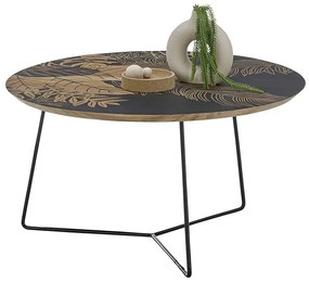 Bali Καρεκλα Relax Μαύρη + Υποπόδιο 83x86x102 cm
