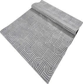 Χαλί Διαδρόμου (80x150) Polcarpet Sina L.Grey
