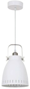 Φωτιστικό Οροφής Sansa 4118754 Φ21,5x186cm 1xE27 20W White-Silver Bot Lighting