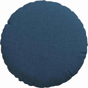 vidaXL Μαξιλάρια καθισμάτων 2 pcs Μπλε Ø30 x 13 εκ ύφασμα