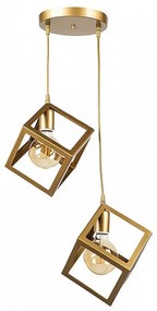 Φωτιστικό Οροφής Thora 189396 E27 35x70cm Gold Megapap Metal