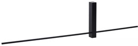 Φωτιστικό Επίτοιχο Lucide 12200-90-30 SEGIN Μαύρο Ματ (Black Mat) 2700 K