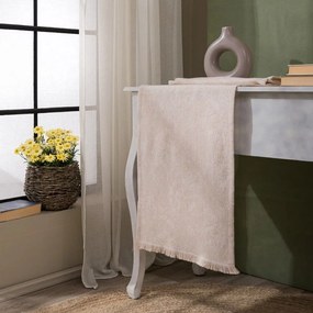 Τραβέρσα Varese 01 Ecru Teoran 45X180 Cotton-Polyester