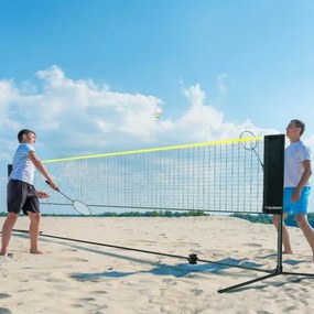 VEVOR 20ft Σετ Διχτυού Μπάντμιντον Φορητό Φορητό Δίχτυ Τένις Πικλέμπολ Βόλεϊ