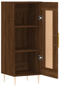 vidaXL Ντουλάπι Καφέ Δρυς 34,5 x 34 x 90 εκ. Επεξεργασμένο Ξύλο