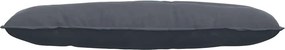 vidaXL Μαξιλάρι Πλάτης Σκούρο Γκρι 120 x 50 x 19 cm