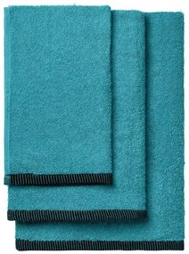 Beauty Home Σετ πετσέτες Art 3456 Σετ 3τμχ Πετρόλ