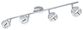 Φωτιστικό Σποτ Led 95481 Silver Nocito 1 Eglo Metal