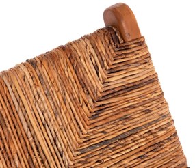 Καρέκλα - Πολυθρόνα TONDO C9914 Ξύλο TEAK - Ψάθα απο σχοινί Μπανάνας Φυσικό 69x74x68Υ εκ. 69x74x68 εκ.