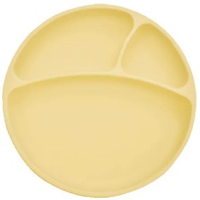 Πιάτο με διαχωριστικά MinikOiOi Portions Yellow