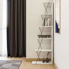 Βιβλιοθήκη Λευκό PRUCREL 50x22x150