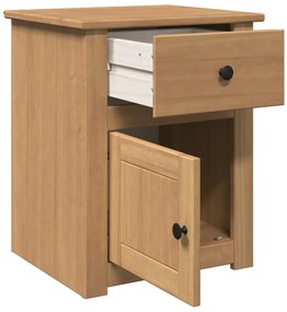 vidaXL Κομοδίνο Panama 46x40x57 εκ. από Μασίφ Ξύλο Πεύκου