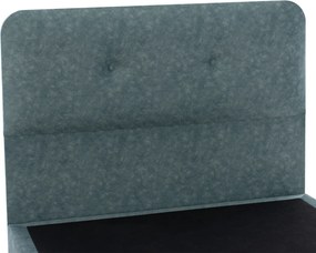 ΚΡΕΒΑΤΙ DOLORES LIGHT GREEN HM648.27 ΓΙΑ ΣΤΡΩΜΑ 120x200 εκ.