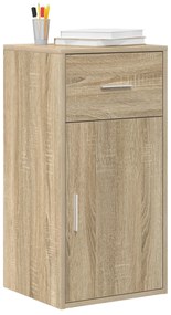 vidaXL Ντουλάπι Αποθήκευσης Sonoma Oak Sonoma Oak MDF Μεσαίο