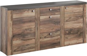 Μπουφές Lark 25-Φυσικό Σκούρο