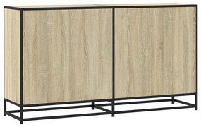 SIDEBOARD SONOMA OAK 134X35X76 CM ΚΑΤΑΣΚΕΥΑΣΜΕΝΟ ΞΥΛΟ 3300816