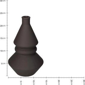 Βάζο ArteLibre Καφέ Δολομίτης 14.3x14.3x23.8cm