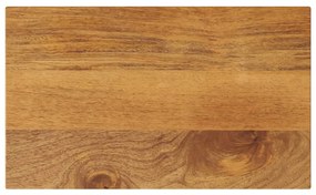 vidaXL Επιφάνεια Τραπεζιού Ορθογώνια 50x40x2,5 εκ. Μασίφ Ξύλο Μάνγκο