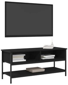 vidaXL Ντουλάπι TV Μαύρη δρυς 100 x 35 x 45 εκ. Επεξεργασμένο ξύλο