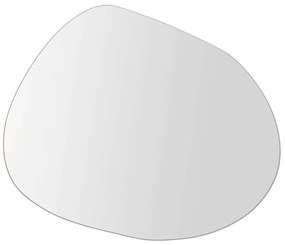 Καθρέπτης Τοίχου Gusto 552NOS2207 55x2,2x75cm Black Aberto Design Mdf,Γυαλί
