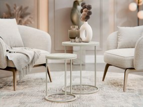 Τραπεζάκια Σαλονιού Ometi-Μπεζ