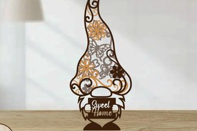 Σετ των 2 Intra απο ξύλο plywood 3mm-4mm πάχος – Γλυκό διακοσμητικό στοιχειό, κομμένο πρότυπο Δίασταση 40x30 cm INTRAFABR-86177247