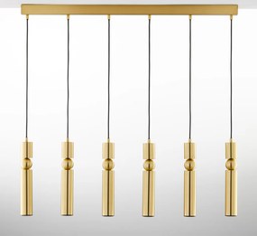 Κρεμαστό Φωτιστικό Alas 90cm Χρυσό