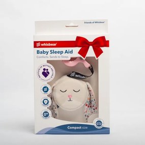 Βοήθημα ύπνου WHISBEAR HUMMING BUNNY CREAM ΜΕ ΡΟΖ ΗΧΟΥΣ &amp; ΚΛΙΠ