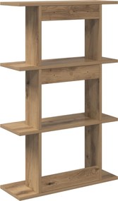 vidaXL Ράφι Τοίχου Επιτοίχιο Artisan Δρυς 56 x 20 x 90 εκ