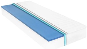 vidaXL Στρώμα 100 x 200 εκ. / 18 εκ. από Αφρό Μνήμης Visco H2
