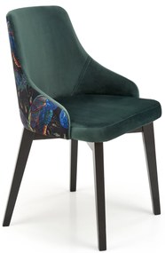60-24925 ENDO chair, black / dark green, 1 Τεμάχιο