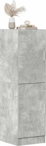 VidaXL Ντουλάπι κουζίνας Σκυρόδεμα Γκρι 38x41,5x131,5 cm