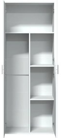 vidaXL Ντουλάπι Λευκό 70x35x180 εκ. από Επεξεργασμένο Ξύλο