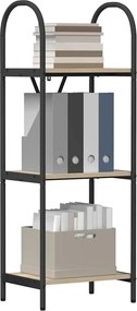 vidaXL Ράφι Βιβλίων Δρύς Sonoma 40 x 30 x 109 εκ Επεξεργασμένο ξύλο
