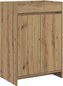 vidaXL Σετ Επίπλων Μπάνιου Artisan Δρυς 81 x 40 x 84,5 εκ