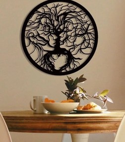 Intra απο ξύλο plywood 3mm-4mm πάχος – ξύλο μεταλλικού τοίχου Tree Of Life 20x20 cm INTRAVECTRY-MY557400