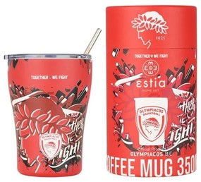 Estia Θερμός – Κούπα Coffee Mug Olympiacos BC Edition 350ml Together We Fight 00-27223