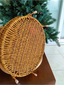Stewehome Οργανωτής από πλαστικό Καφέ 46x24 cm